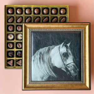 Belgian Finest Chocolate 49 Pcs - 660 Gms. Size 33X33Cm
