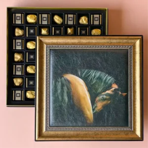 Belgian Finest Chocolate 49 Pcs - 660 Gms. Size 33X33Cm