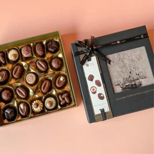 Belgian Finest Chocolate 19Pcs - 230Gm. Size 21Cm X 21Cm